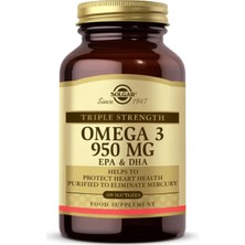 Solgar Omega 3 950 Mg 100 Yumuşak Jelatin Kapsül