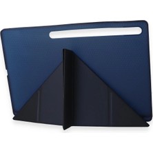 AyrStore Newface Galaxy Tab A9 Kılıf Kalemlikli Mars Tablet Kılıfı - Lacivert