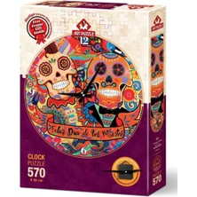 Uslucan Alışveriş Mutlu Son 570 Parça Saat Puzzle