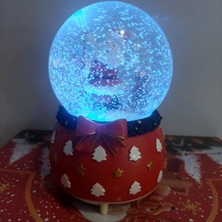 Es Dekor Küre Işıklı ve Müzikli Yük 16CM ÇAP10 cm