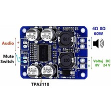Uslucan Alışveriş TPA3118 60W Ses Amfi Modülü