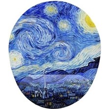 Uslucan Alışveriş Starry Night Bilek Destekli Mouse Pad