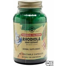 Solgar Rhodiola Root Extract 60 Kapsül