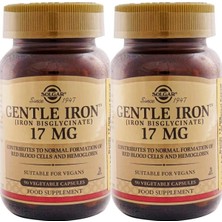 Solgar Gentle Iron 17 Mg 90 Kapsül 2 Adet