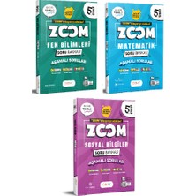 Günay Yayınları 5. Sınıf Zoom Matematik + Fen + Sosyal Soru Bankası