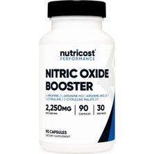 Nutricost Performance Nitric Oxide Booster 90 Kapsül