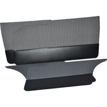 SODSAN Doğan Kapı Döşemesi (Çizgili Kumaş) Gri