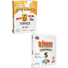 Günay Yayınları 5. Sınıf Bumerang Türkçe Etkinlikli Kitap + Fi Yayınları Dikkat Paragraf