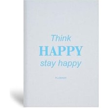 Uslucan Alışveriş 15X21 Süresiz Planlayıcı Ajanda Defter Mavi