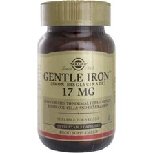 Solgar Gentle Iron 17 Mg 90 Kapsül