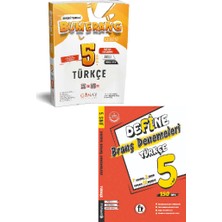 Günay Yayınları 5. Sınıf Bumerang Türkçe Etkinlikli Kitap + Fi Yayınları Branş Denemesi