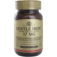 Solgar Gentle Iron 17MG 90 Kapsül