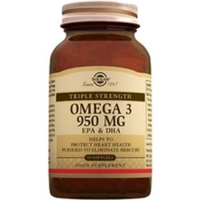Solgar Omega 3 950 Mg 50 Kapsül Balık Yağı