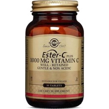 Solgar Ester-C Plus 1000 Mg 30 Tablet