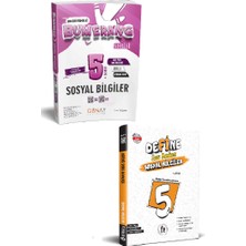Günay Yayınları 5. Sınıf Sosyal Bilgiler Etkinlikli Kitap + Fi Yayınları Define Soru Bankası