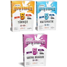 Günay Yayınları 5. Sınıf Bumerang Türkçe + Matematik + Sosyal Etkinlikli Kitap