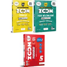 Günay Yayınları 5. Sınıf Zoom Türkçe + Fen + Paragraf Soru Bankası