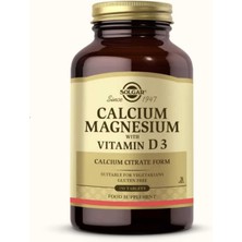 Solgar Calcium Magnesium Vitamin D3 150 Tablet