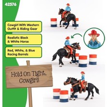 Uslucan Alışveriş Kovboy Kız ve Fıçılı At Yarışı