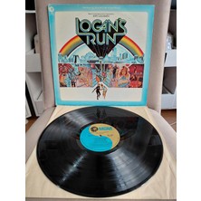Plakperest Jerry Goldsmith – Logan’s Run (Soundtrack) - 1976 Usa Basım Albüm Lp Plak-2.el