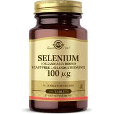 Solgar Selenium 100 Mcg ( Selenyum 100 Mcg ) 100 Tablet 2 Li Paket