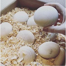 Uslucan Alışveriş Fabric Dot Taş Görünümlü Ahşap 8 * 8 cm