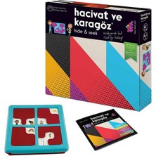 Uslucan Alışveriş Zet Zeka Hacivat ve Karagöz Hide & Find Oyunu 3+ Yaş 1+ Oyuncu
