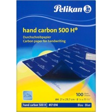 Uslucan Alışveriş 500 H Hand Mavi Karbon KAĞIDI(100LÜ) - PL417014CRMA