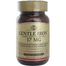 Solgar Gentle Iron 17 Mg 90 Kapsül