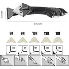 Uslucan Alışveriş Emey Derz Temizleyici Silikon Kazıyıcı ve Slikon, Derz,alçı Sürme Aparatı 3 Ü 1 Arada Sıyırıcı ve Uygulayıcı Aparatı, Derz Silikon Kazıyıcı Uygulayıcı