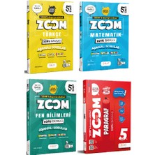 Günay Yayınları 5. Sınıf Zoom Türkçe + Matematik + Fen + Paragraf Soru Bankası
