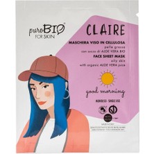 Purobio Face Sheet Mask For Oily Skin Claire Good Morning