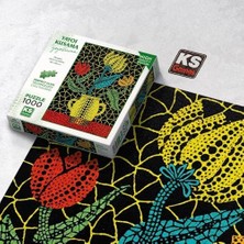 Uslucan Alışveriş 1000 Parça Çiçekler Puzzle