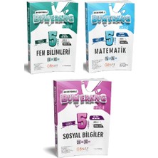 Günay Yayınları 5. Sınıf Bumerang Matematik + Fen + Sosyal Etkinlikli Kitap