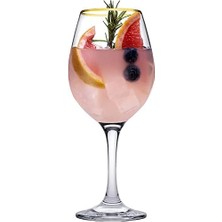 Uslucan Alışveriş Touch Golden Touch Şarap Kadehı 295 cc D 6'lı Hediyelik Kutu