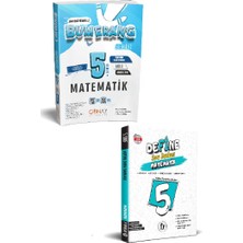 Günay Yayınları 5. Sınıf Matematik Etkinlikli Kitap + Fi Yayınları Define Soru Bankası