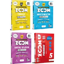 Günay Yayınları 5. Sınıf Zoom Türkçe + Matematik + Sosyal + Paragraf Soru Bankası