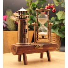 K-Yonlineticaret Deniz Feneri Biblolu Kum Saati