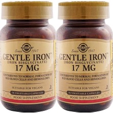 Solgar Gentle Iron 17 Mg 90 Kapsül 2 Adet