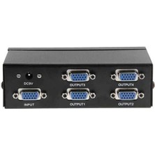 Uslucan Alışveriş 4 Port VGA Splitter VGA Çoğaltıcı VGA 4 VGA Çoklayıcı 200MHZ