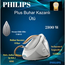 Philips Perfectcare PSG7040/10 Buhar Kazanlı Ütü + Akım Korumalı Üçlü Uzatmalı Priz Hediye