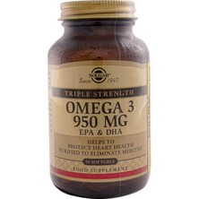 Solgar Omega 3 950 Mg 50 Kapsül Balık Yağı