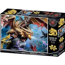 Uslucan Alışveriş 3D - Dragon Clan - 500 Parça Yetişkin Puzzle