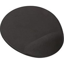 Uslucan Alışveriş Siyah Bilgisiyar Notebook Bileklik Destekli Ergonomik Optik Mousepad 19X23 cm