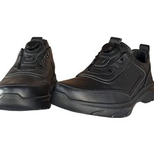 Forty Four 152-22603 Deri Casual Ayakkabı Siyah