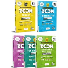 Günay Yayınları 5. Sınıf Zoom Türkçe + Matematik + Fen + Sosyal + Din Soru Bankası