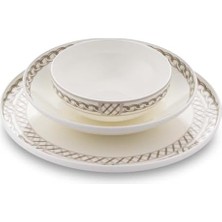 Uslucan Alışveriş Chains 24 Parça 6 Kişilik Yemek Takımı