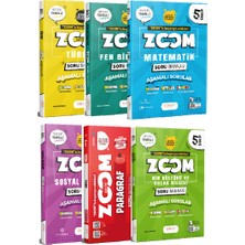 Günay Yayınları 5. Sınıf Zoom Türkçe + Matematik + Fen + Sosyal + Din + Paragraf Soru Bankası