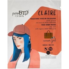 Purobio Face Sheet Mask For Oily Skin Claire Career Girl