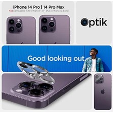 Uslucan Alışveriş 16 Pro Max / 16 Pro / 15 Pro Max / 15 Pro / 14 Pro Max / 14 Pro ile Uyumlu Kamera Lens Camı Koruyucu Glas.tr Optik (2 Adet) Crystal Clear - AGL05761